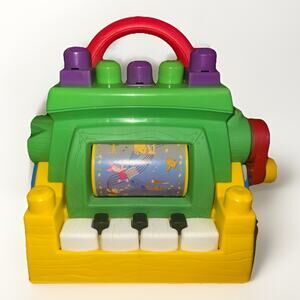 Vintage Mega Bloks Winnie the Pooh Musical Organ Piano Crank for Theme Song